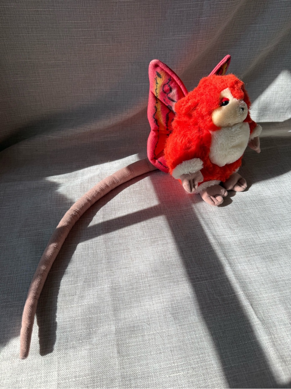 Vintage 1986 Disney Parks Fuzzball Winged Monkey Captain EO Michael Jackson - Picture 3 of 16